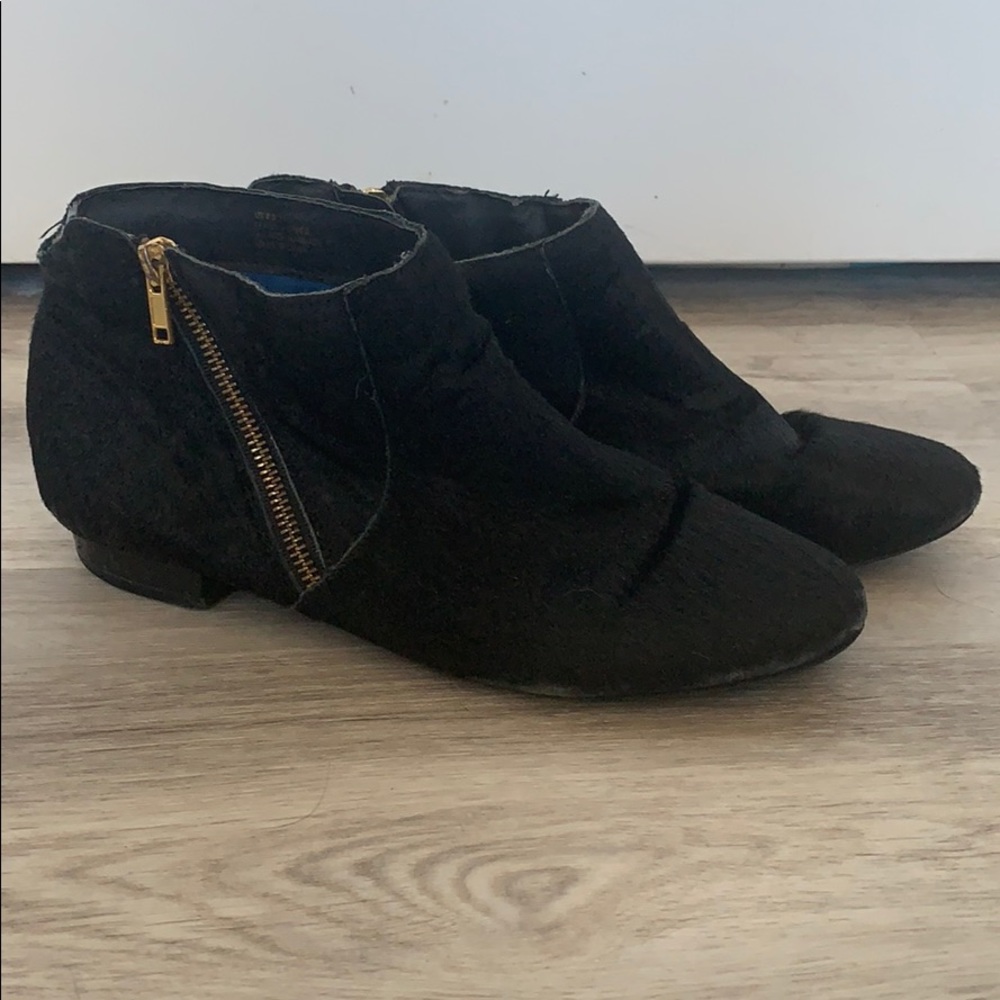 Vintage Low cut cow hide ankle boots